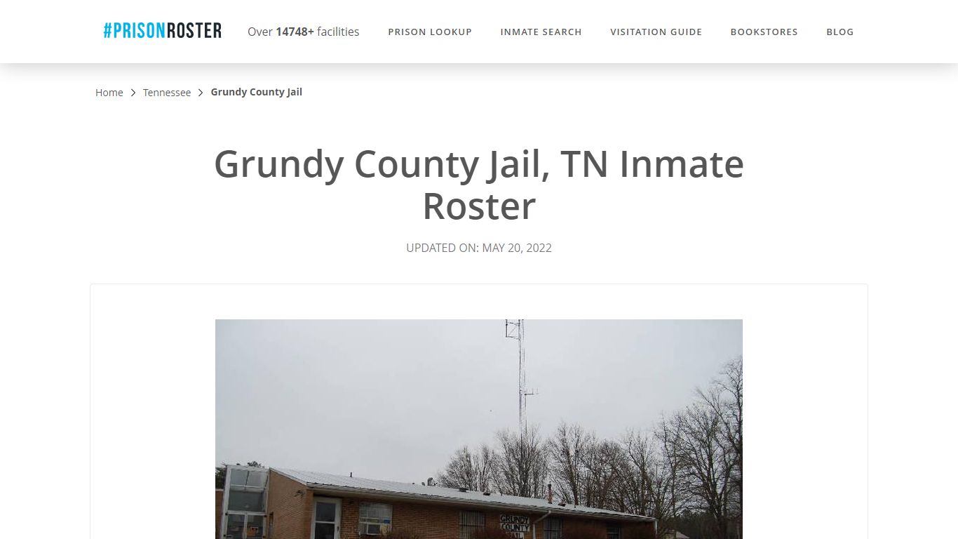 Grundy County Jail, TN Inmate Roster - Prisonroster